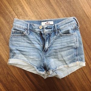 Hollister High Waisted Jean Shorts